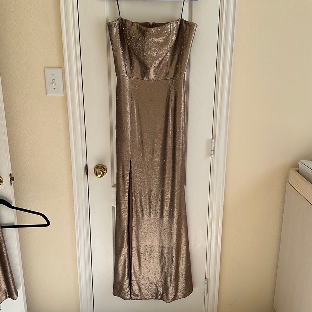Dress the Population Sequin Ellen Dress Sz L